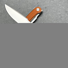 Load image into Gallery viewer, BURST - Brown Micarta Handles, D2 Blade