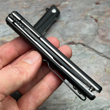 Load image into Gallery viewer, TANGO - Black G10 Handles, D2 Tanto Blade