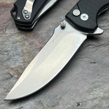 Load image into Gallery viewer, SENTRY - Black G10 Handles, D2 Blade