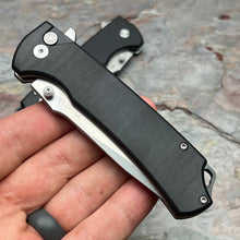 Load image into Gallery viewer, SENTRY - Black G10 Handles, D2 Blade