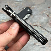 Load image into Gallery viewer, SENTRY - Black G10 Handles, D2 Blade