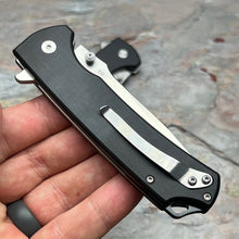 Load image into Gallery viewer, SENTRY - Black G10 Handles, D2 Blade