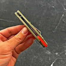 Load image into Gallery viewer, PELICAN - D2 Blade, Tan G10 Handles