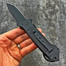 Load image into Gallery viewer, WARTHOG - Heavy Duty 8Cr13MoV Blade, Black G10 Handles