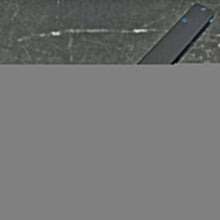 Load image into Gallery viewer, VANGUARD - Black G10 Handles, Blue 8Cr13MoV Blade