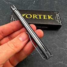 Load image into Gallery viewer, FENNEC - Black Carbon Fiber Handles, D2 Tanto Blade