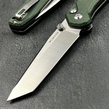 Load image into Gallery viewer, BALDUR - Green Micarta Handles, D2 Tanto Blade