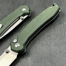Load image into Gallery viewer, BALDUR - Green Micarta Handles, D2 Tanto Blade