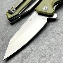 Load image into Gallery viewer, RECOIL - Green G10 Handles, D2 Blade