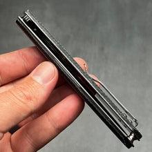 Load image into Gallery viewer, KEELA - D2 Dagger Blade, Black Micarta Handles