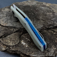 Load image into Gallery viewer, SCIMITAR - Jade G10 Handles, D2 Trailing Point Blade