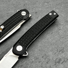 Load image into Gallery viewer, BURST - Black G10 Handles, D2 Blade