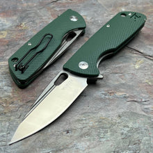 Load image into Gallery viewer, MAGE - Green G10 Handles, D2 Drop Point Blade