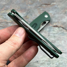 Load image into Gallery viewer, MAGE - Green G10 Handles, D2 Drop Point Blade