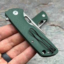 Load image into Gallery viewer, MAGE - Green G10 Handles, D2 Drop Point Blade