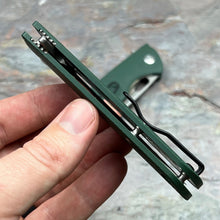 Load image into Gallery viewer, MAGE - Green G10 Handles, D2 Drop Point Blade