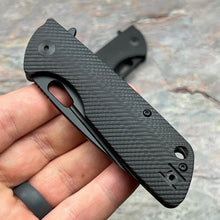 Load image into Gallery viewer, MAGE - Black G10 Handles, Black D2 Drop Point Blade