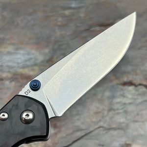 OTIS - D2 Blade, Red and Black Carbon Fiber Handles