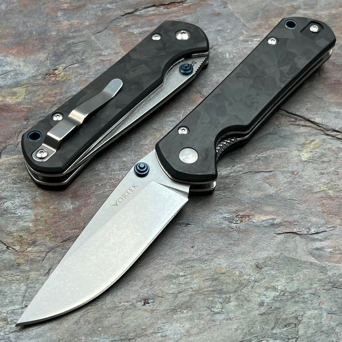 OTIS - D2 Blade, Black Carbon Fiber Handles