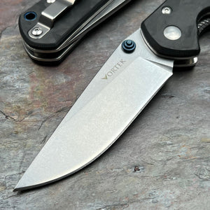 OTIS - D2 Blade, Black Carbon Fiber Handles