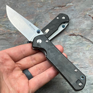 OTIS - D2 Blade, Black Carbon Fiber Handles