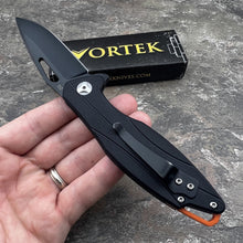 Load image into Gallery viewer, PELICAN - D2 Blade, Black G10 Handles