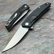 Load image into Gallery viewer, CATALYST - Black G10 Handles, D2 Blade