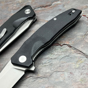 CATALYST - Black G10 Handles, D2 Blade