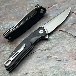 CATALYST - Black G10 Handles, D2 Blade