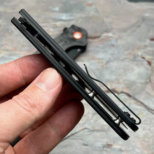 Load image into Gallery viewer, DELTA - Black Carbon Fiber Handles, D2 Blade