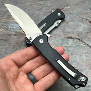 SENTRY - Black G10 Handles, D2 Blade