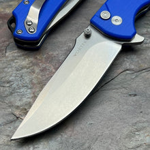 Load image into Gallery viewer, SENTRY - Blue G10 Handles, D2 Blade