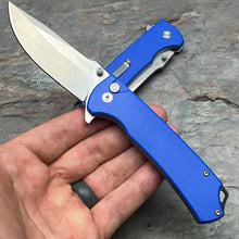 Load image into Gallery viewer, SENTRY - Blue G10 Handles, D2 Blade