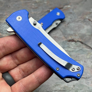 SENTRY - Blue G10 Handles, D2 Blade