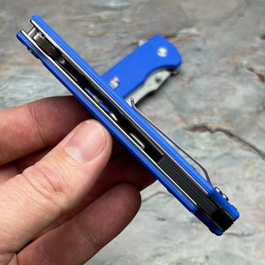 SENTRY - Blue G10 Handles, D2 Blade