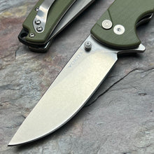 Load image into Gallery viewer, SENTINEL - Green G10 Handles, D2 Blade