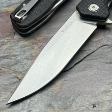 Load image into Gallery viewer, CANYON - Black Micarta Handles, D2 Drop Point Blade