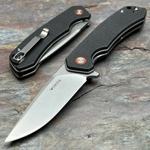 Load image into Gallery viewer, SPROUT - Black Micarta Handles, D2 Blade