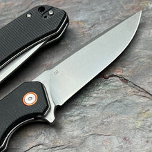 Load image into Gallery viewer, SPROUT - Black Micarta Handles, D2 Blade