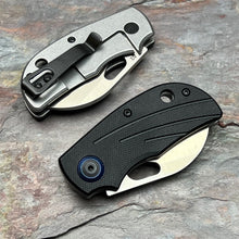 Load image into Gallery viewer, GENO - Black G10 Handles, D2 Wharncliffe Blade