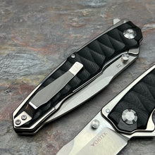 Load image into Gallery viewer, GOLIATH - Large D2 Blade, Black G10 Handles