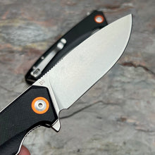 Load image into Gallery viewer, STRAFE - Black G10 Handles, D2 Blade