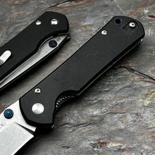 Load image into Gallery viewer, OTIS - D2 Blade, Black Micarta Handles