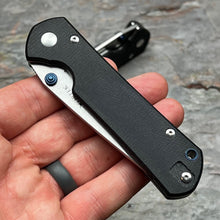 Load image into Gallery viewer, OTIS - D2 Blade, Black Micarta Handles