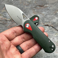 Load image into Gallery viewer, STUBBY - Green Micarta Handles, D2 Blade