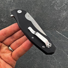 Load image into Gallery viewer, BRIGADE - Large D2 Blade, Black G10 Handles