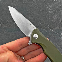 Load image into Gallery viewer, BRIGADE - Large D2 Blade, Green G10 Handles