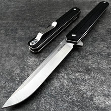 Load image into Gallery viewer, SKYLINE - D2 Blade, Black G10 Handles