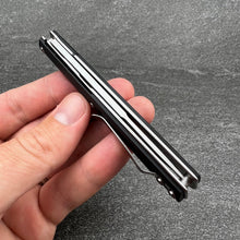 Load image into Gallery viewer, HANCOCK - Black G10 Handles, D2 Tanto Blade