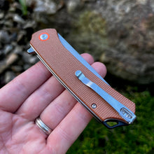 Load image into Gallery viewer, GYPSY - Brown Micarta Handles, 8Cr13MoV Blade